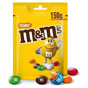 M&M's Peanut Orzeszki ziemne oblane czekoladą w kolorowych skorupkach 150 g