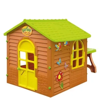 Mochtoys domek ogrodowy ze stolikiem