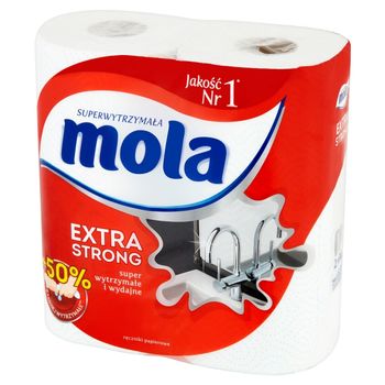 Mola Extra Strong Ręczniki papierowe 2 rolki