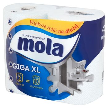Mola Giga XL Ręczniki papierowe 2 rolki