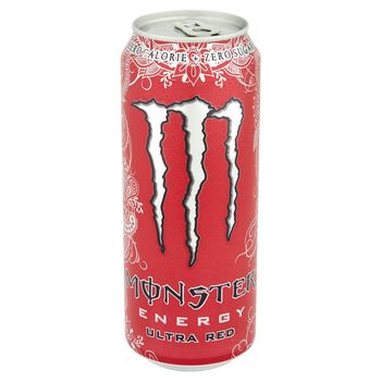 Monster Energy Ultra Red Gazowany napój energetyczny 500 ml