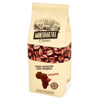 Montmartre Creme Kawa palona ziarnista Arabica 500 g