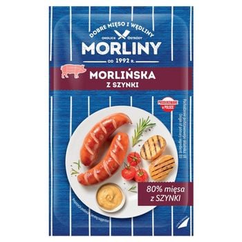 Morliny Kiełbasa morlińska z szynki 540 g