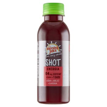 Morning Juice Energia Shot wiśnia + jabłko + guarana 200 ml