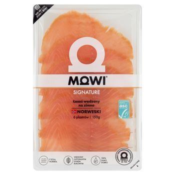 Mowi Signature Łosoś wędzony na zimno 150 g