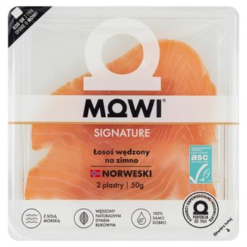 Mowi Signature Łosoś wędzony na zimno 50 g