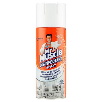 Mr Muscle Outdoor Aerozol do dezynfekcji powierzchni twardych 400 ml