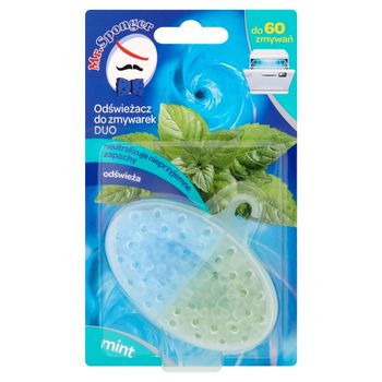 Mr. Sponger Mint Odświeżacz do zmywarek duo 18 g (60 zmywań)