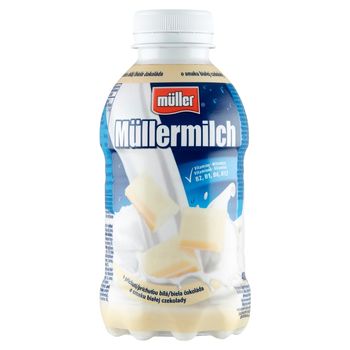 Müller Müllermilch Napój mleczny o smaku białej czekolady 400 g