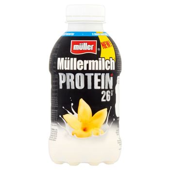 Müller Müllermilch Protein Napój mleczny o smaku waniliowym 376 ml