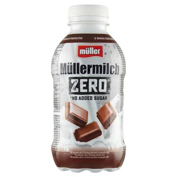 Müller Müllermilch Zero Napój mleczny o smaku czekoladowym 400 g