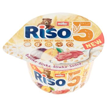 Müller Riso 5 ziaren Śliwka Mleczny deser ryżowy 175 g