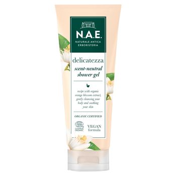 N.A.E. Delicatezza Łagodzący żel pod prysznic z ekstraktem z kwiatu pomarańczy 200 ml