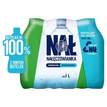 Nałęczowianka Naturalna woda mineralna niegazowana 6 x 1 l