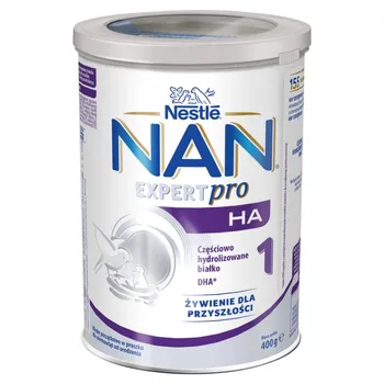 NAN EXPERTPRO HA 1 Mleko początkowe w proszku dla niemowląt od urodzenia 400 g