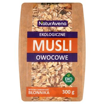 NaturAvena Ekologiczne musli owocowe 300 g