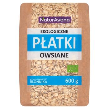 NaturAvena Ekologiczne płatki owsiane 600 g
