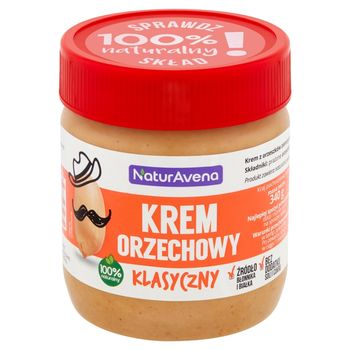 NaturAvena Krem orzechowy klasyczny 340 g