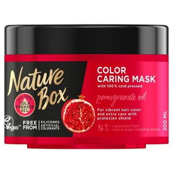 Nature Box Maska do włosów z olejem z granatu 200 ml