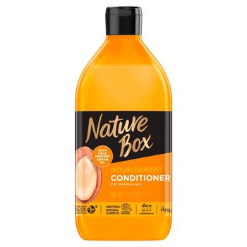 Nature Box Argan Oil Odżywcza odżywka do włosów z olejem arganowym 385 ml
