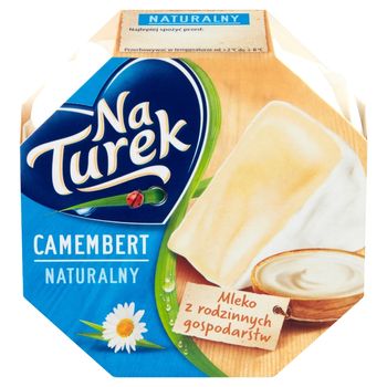 NaTurek Ser pleśniowy camembert naturalny 120 g