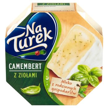 NaTurek Ser pleśniowy camembert z ziołami 120 g