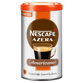 Nescafé Azera Americano Kawa rozpuszczalna i drobno zmielone ziarna 100 g