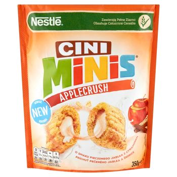 Nestlé Cini Minis AppleCrush Płatki śniadaniowe 350 g