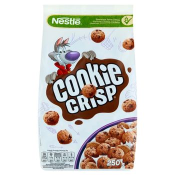 Nestlé Cookie Crisp Płatki śniadaniowe 250 g