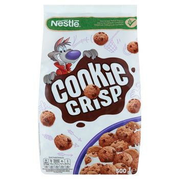 Nestlé Cookie Crisp Płatki śniadaniowe 500 g