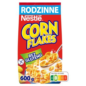 Nestlé Corn Flakes Chrupiące płatki kukurydziane z witaminami 600 g