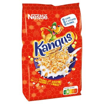 Nestlé Kangus Puszyste ziarno pszenicy w złocistym miodzie 400 g