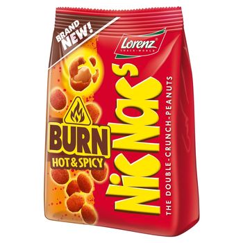 NicNacʹs Burn Hot & Spicy Orzeszki ziemne w chrupiącej panierce 110 g