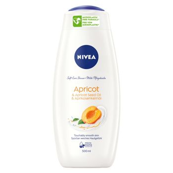 Nivea Apricot & Apricot Seed Oil Kremowy żel pod prysznic 500 ml