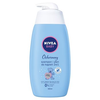 NIVEA Baby Ochronny szampon i płyn do kąpieli 2w1 500 ml