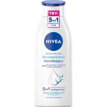Nivea Błyskawicznie Nawilżający Balsam DO Ciała 400 ml