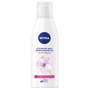 Nivea Łagodne mleczko oczyszczające do cery suchej i wrażliwej 200 ml