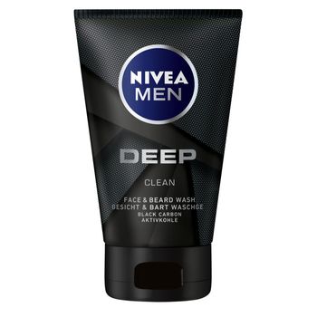 Nivea MEN Deep Żel do mycia twarzy dla mężczyzn 100 ml