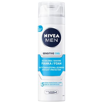 Nivea MEN Sensitive Cool Chłodząca Pianka DO Golenia 200 ml
