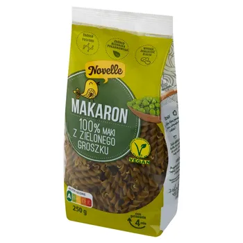 Novelle Makaron 100 % mąki z zielonego groszku 250 g