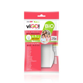 Noże Bio Vigo Pla 25 sztuk