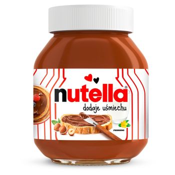 Nutella Krem do smarowania z orzechami laskowymi i kakao 600 g