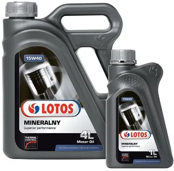 Olej LOTOS Lotos Mineralny z formułą Thermal Control 15W/40 (1 l) 