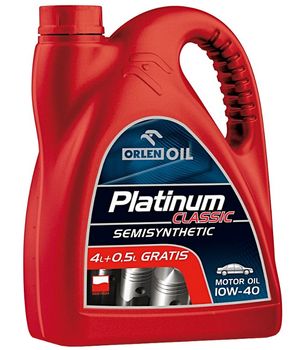 Olej ORLEN OIL Platinum Classic Semisynthetic 10W-40 4.5 l 