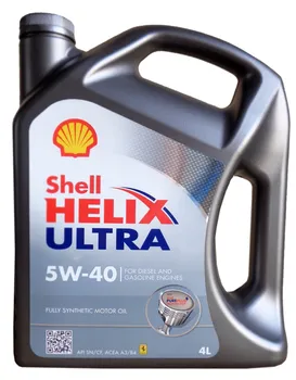 Olej SHELL Helix ultra 5w40 4L 5011987250765