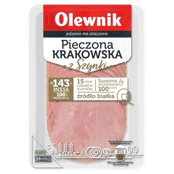 Olewnik Pieczona krakowska z szynki 90 g