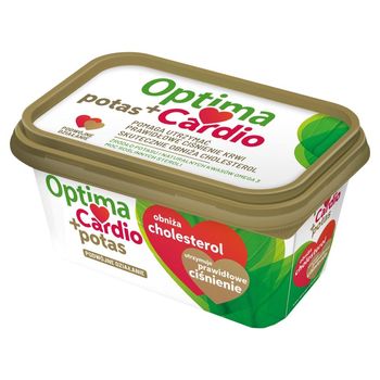 Optima Cardio Tłuszcz roślinny z dodatkiem steroli roślinnych i potasu 400 g