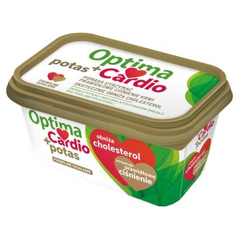 Optima Cardio Tłuszcz roślinny z dodatkiem steroli roślinnych i potasu 400 g