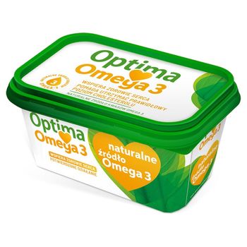 Optima Omega 3 Margaryna o zawartości trzech czwartych tłuszczu 400 g
