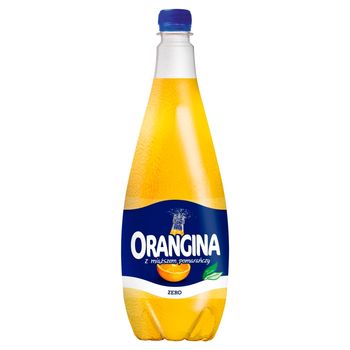 Orangina Zero Napój gazowany o smaku pomarańczowym 1,4 l